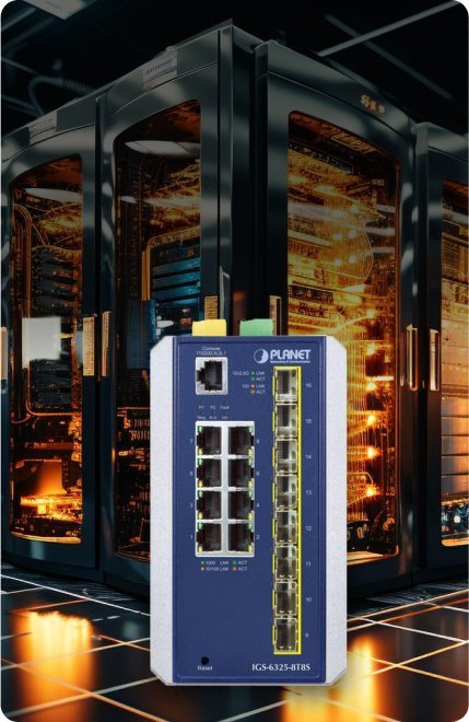 Equipamento PLANET da categoria Ethernet industrial