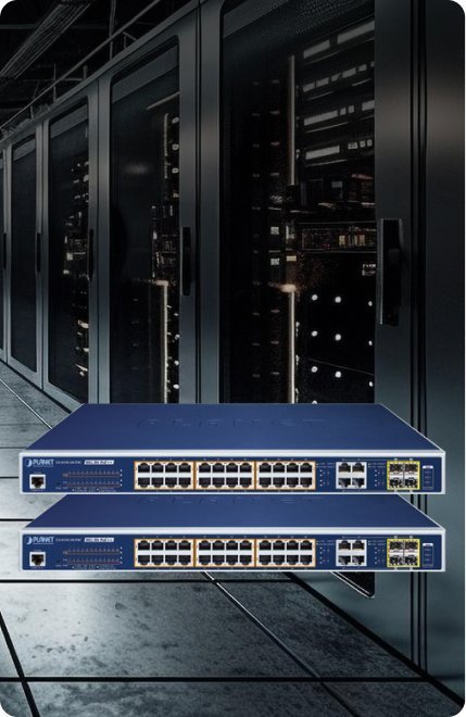 Equipamento PLANET da categoria Power over Ethernet